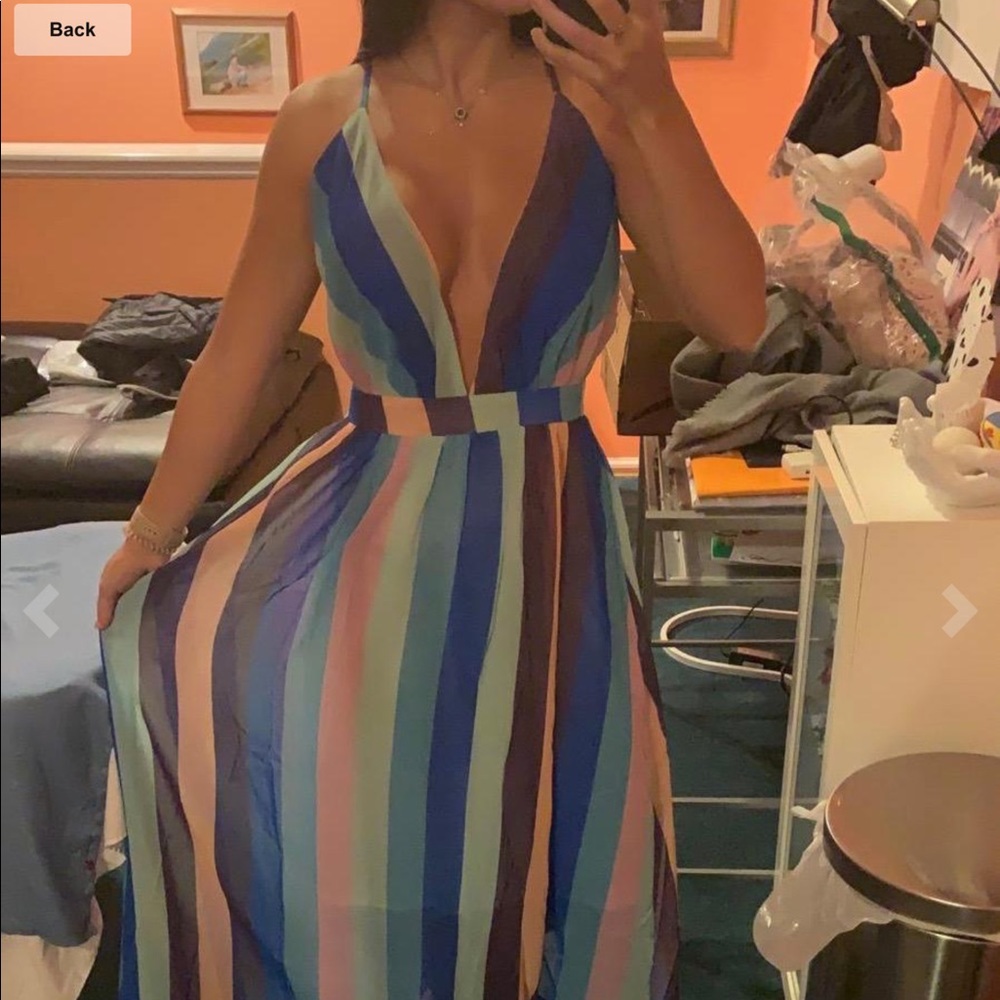 Colorful Maxi Dress - Picture 8 of 8